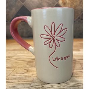 “Life Is Good” Daisy, Good Karma 12oz Coffee Tea Mug